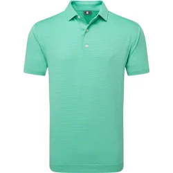 Polo Micro Feeder Stripe Lisle, mint xxl