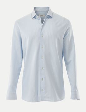 Streifenhemd Pikos Blau XL