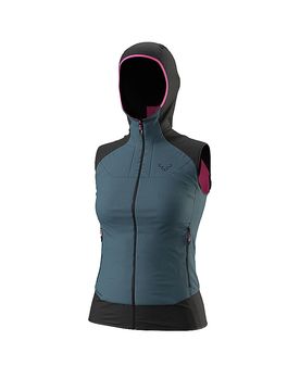 Chaleco de esquí de travesía para mujer Mezzalama Polartec® Alpha® gris L