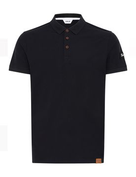 Solid Camiseta 'Trip' negro