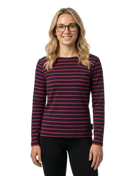 Maglietta A Maniche Lunghe Antibes Sr Navy / Sr Red XL