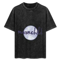 Moonchild. T-Shirt Plus Size Solid Color T-Shirt