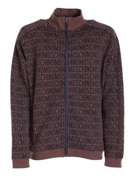 Maglione a collo alto con zip