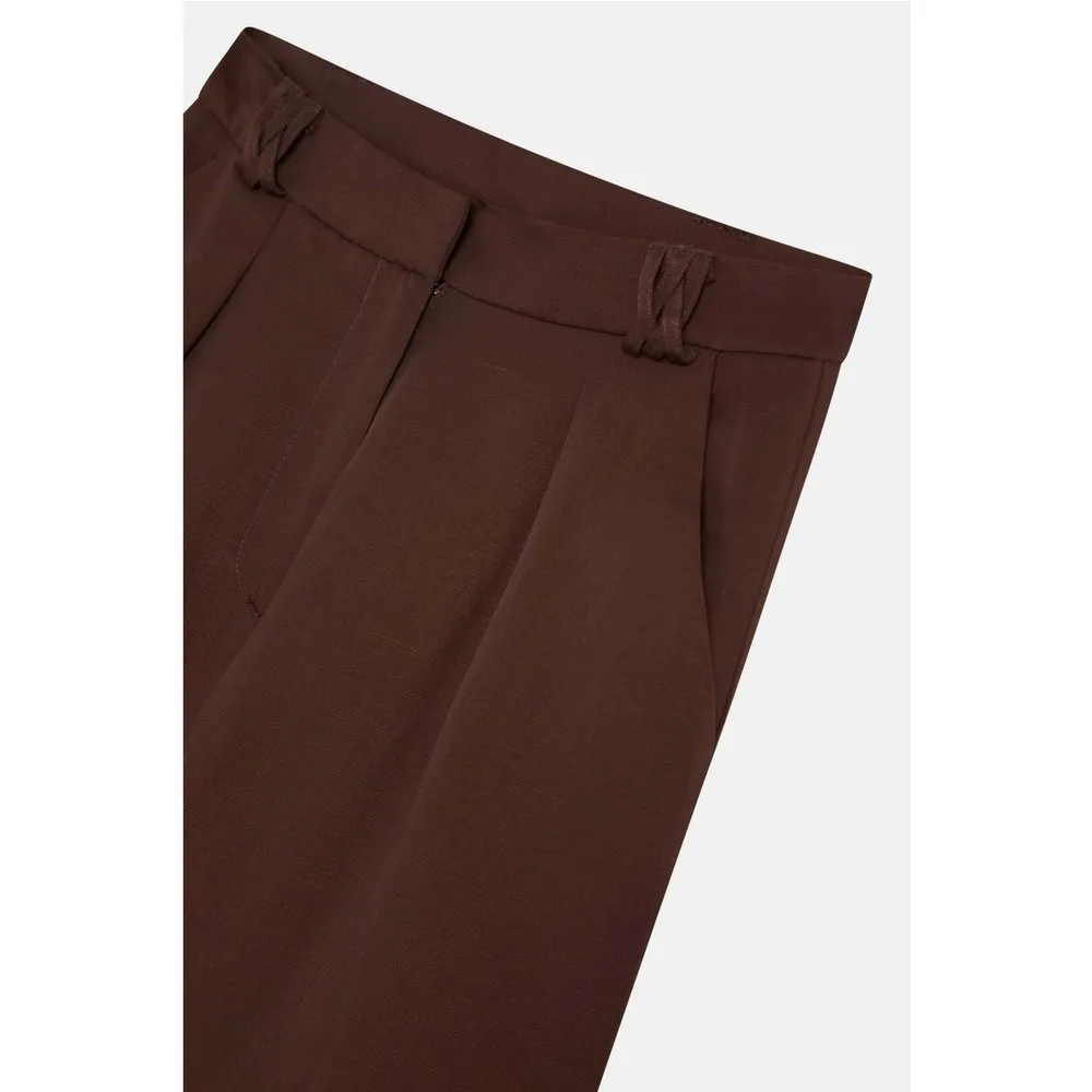 Bermuda de mujer de corte recto y amplio - Bimani - FashionsVida