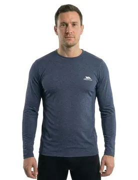 T-shirt à Manches Longues Timo Navy Marl 2XL