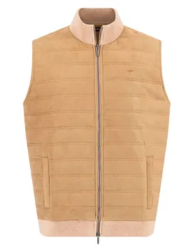 Fynch Hatton Gilet 150931 Taupe XL - Fynch Hatton - FashionsVida