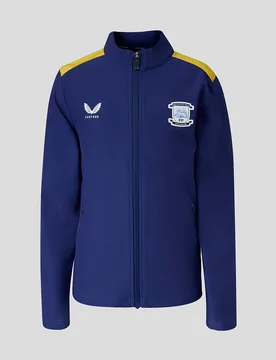 Preston North End Junior 26/27 Matchday Walkout Jacket JXS Unisex - Castore - FashionsVida