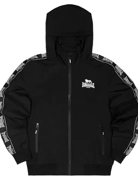 Veste Ouston Black / White L - Lonsdale - FashionsVida