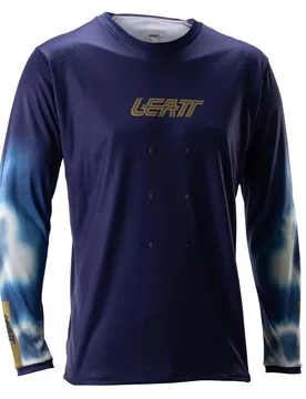 Maglia A Maniche Lunghe Gravity .0 Galaxy Blue - Leatt - FashionsVida