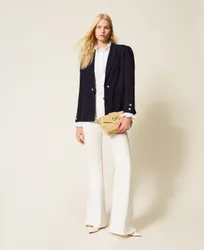 Blazer avec boutons décoratifs