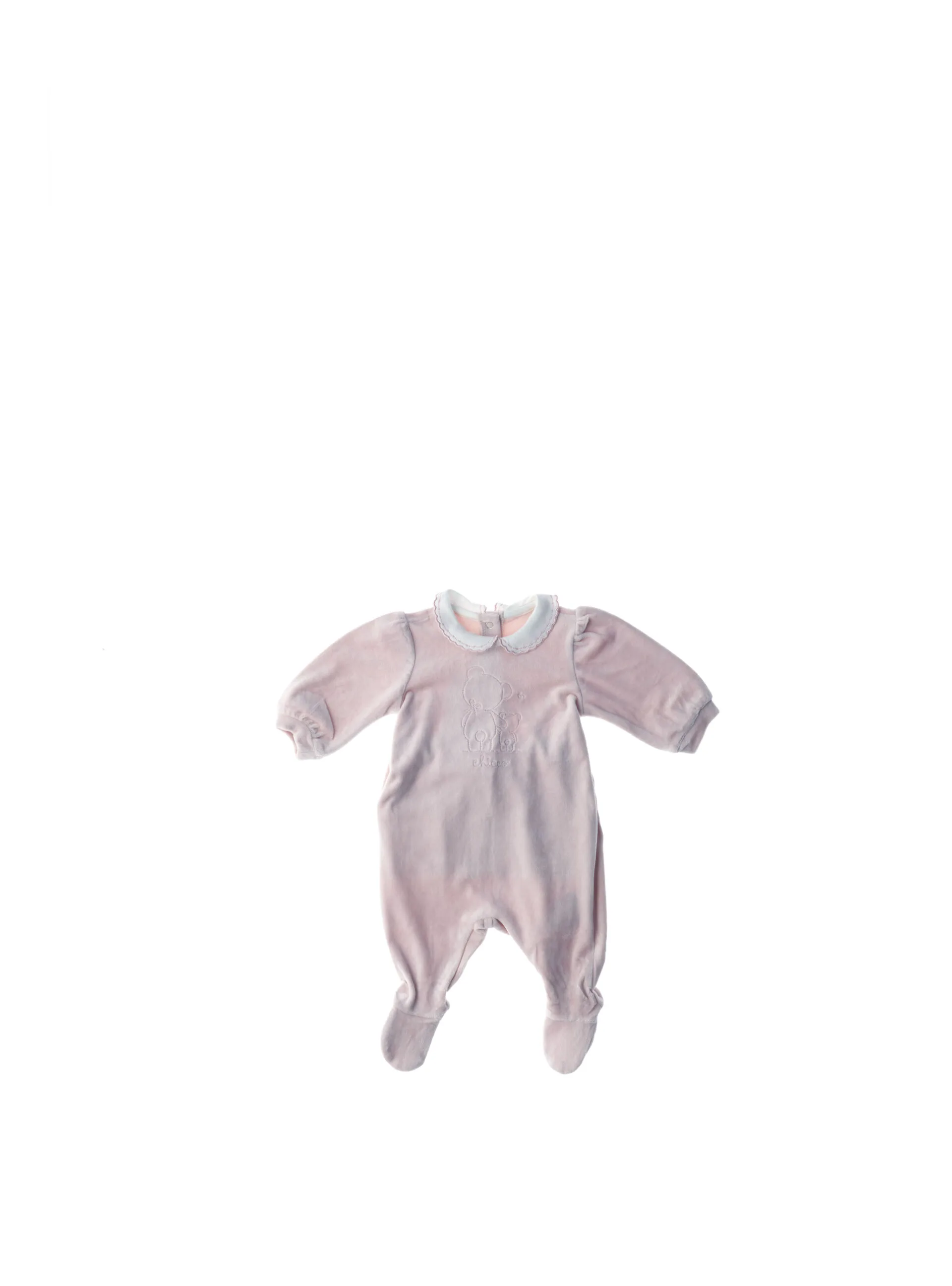 Tutina in ciniglia ROSA CHIARO 050/0M - Chicco - FashionsVida