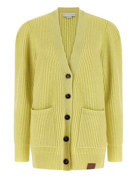 Cardigan in maglia spessa