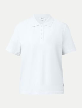 RED LABEL Regular-Fit Poloshirt Weiß 40
