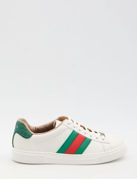 GUCCI Ace Leather Low-top Sneakers