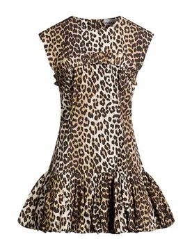 Mini-Kleid Damen Kamel 36,38 Damen - Ganni - FashionsVida