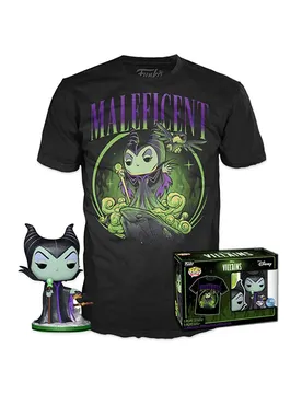 T-shirt Maléfique à Manches Courtes Disney Black XL unisex