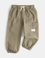 Relaxed Denim Cargo Jeans (2-8 Yrs) Green male