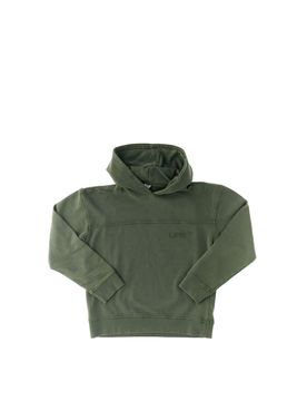 Felpa con cappuccio VERDE MILITARE XXL