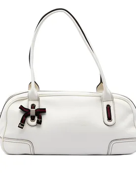 Leather Princy Shoulder Bag - Gucci - FashionsVida