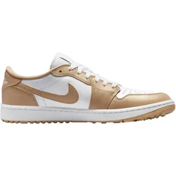 Golf Golfschuhe Air Jordan 1 Low G, weiss/beige 43