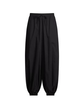 Pantalon large Harem en coton mélangé
