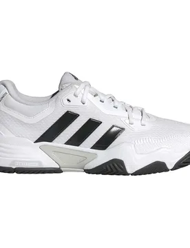 Solematch Control 2 Hard Court Shoes Ftw White / Blblme / Silver Met UK 11.5 - Adidas - FashionsVida
