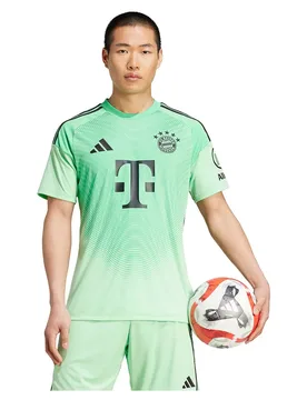 T-shirt à Manches Courtes Gardien De But Fc Bayern 25/26 Glory Mint 2XL - Adidas - FashionsVida
