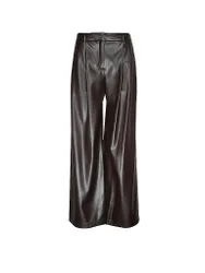 Pantaloni effetto pelle TIANA4 marrone 32