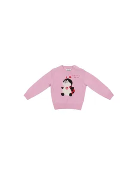 Bambina maglia prc0001 00450i 23 princess trudi ladybug fucsia - MC2 SAINT BARTH - FashionsVida
