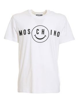 T-shirt con ricamo logo Smiley®