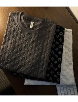 Summer 2024 Short-Sleeved T-shirt Men's Affordable Luxury Fashion Printed All-Matching High-End Quality Men's round Neck Top - Aliexpress - FashionsVida