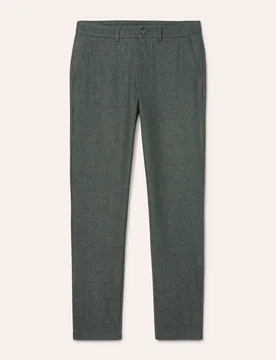 Bügelfreie Chino aus Leichtflanell, Modern Fit#normale Größen, Farbe Grün, 54, super bequem und knitterfrei leichter Flanelleffekt Herren - Walbusch - FashionsVida