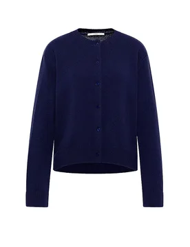 Cárdigan Boxy Fit azul oscuro 34 - LANIUS - FashionsVida
