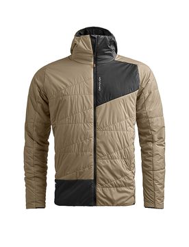 Veste isolante de randonnée Piz Duan SW à capuche camel M