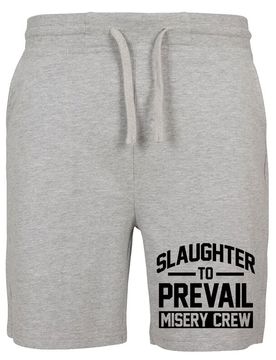 Short - Misery Crew Logo - S bis XXL - für Männer - Größe M - grau - Lizenziertes Merchandise! - Männer - male