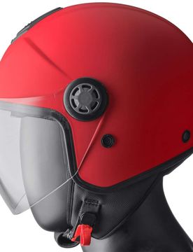 Casco Moto Jet Gelato Amarena taglia 2XL