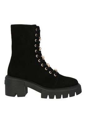 Botines de caña alta Mujer Negro 35,35.5 Mujer