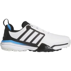 Golfschuhe Herren AdiPower Spikeless, weiss/schwarz/blau 46