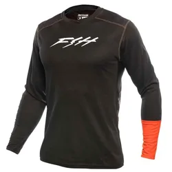 Maglia Da Enduro A Maniche Lunghe Ronin Alloy Black