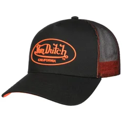 Neon Logo Trucker Cap by - black-orange - Herren - Size: One Size