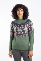 Arelia Womens Ikat Knitted Jumper - - Size: 14
