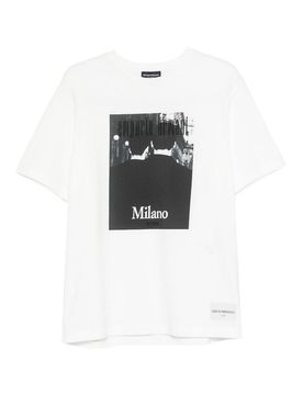 T-shirt in cotone stampato