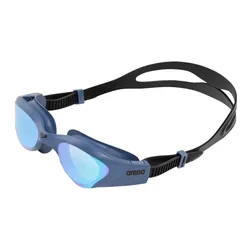 The One Mirror Swimming Goggles Blue-Gey / Blue-Black One Size Men,Women