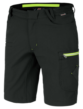 Bermuda de travail Evolution Anthracite/Lime Gris foncé 50