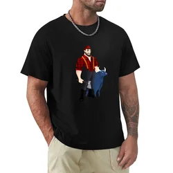 Paul Bunyan T-Shirt Breathable Basic Cotton T-Shirt