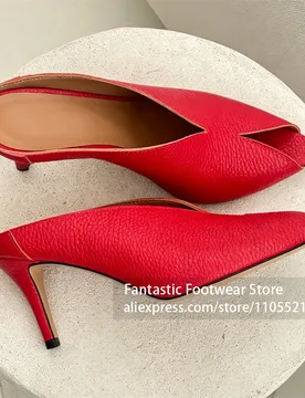 V-Shaped Cut Out Peep Toe Design Stiletto Mules Backless Mule Silhouette Party Wear Peep Toe Mule Date Night Evening Outfit Heel - Aliexpress - FashionsVida