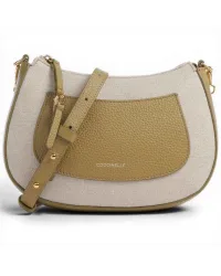 Mini Bag C-Easy Canvas Donna Naturale in Canvas e Pelle