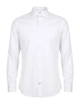 Hemd Herren Weiß 37 Herren - BORRIELLO NAPOLI - FashionsVida