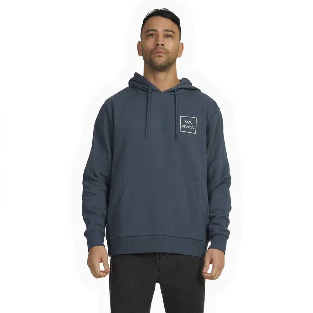 Felpa Con Cappuccio All The Ways Dark Slate M - Rvca - FashionsVida