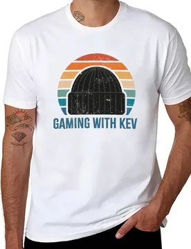 Gaming with Kev Classic Retro Sunset T-Shirt t shirt for man 100 percent cotton t shirts with prints T-Shirt - Aliexpress - FashionsVida